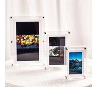 Album Photo électronique en Acrylique Transparent, Cadre Photo à Code Intelligent, Support multiformat Haute définition, Lecture de vidéos Musicales (Size : 5 inch)