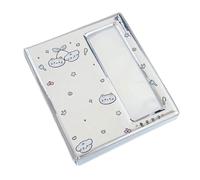 Album photo en argent pour étudiants et idoles éventail de bandes de rangement photo cartes à collectionner livre pour moments précieux classeur carte mémoire