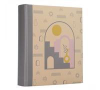 Album photo ERICA pochettes avec mémo KRAFFTY 4 - 150 pages kraft - 300 photos 11,5x15 - Couverture Grise 21,5x25cm