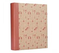 Album photo ERICA pochettes avec mémo KRAFFTY 4 - 150 pages kraft - 300 photos 11,5x15 - Couverture Rouge 21,5x25cm