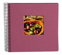 Album Photo Goldbuch Série Bella Vista Tradionnel En Lin - 21x20cm 40 Pages Noires - Couverture Personnalisable (Fushi