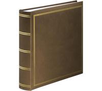 Album Photo Grand Format 'Londres' 30 x 30cm (320 photos 10x15cm à coller, 80 pages blanches avec intercalaires Papier Cristal, Album Scrapbooking DIY Livre photo à Personnaliser) Bordeaux