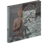 Album Photo Gris 26 X 25 Cm Buddha Fa-192-D