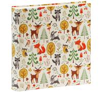 Album photo HAMA traditionnel FOREST - 100 pages blanches + feuillets cristal - 400 photos - Couverture Multicolore 30x30cm