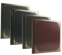 Henzo Promo Classic Noir/Marron Vinyl Album photo et protecteur de page (Noir, Marron, Vinyle, 500 feuilles, 10x15, 290mm, 330mm)