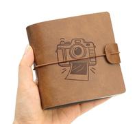 Album Photo,HOMEMARS Petit Album Photo, Album Photo Maison Photo pour Fujifilm Instax Mini 7s 8 8+ 9 25 50 70 90, Polaroid, Kodak Mini 3 Pouces Film, Compatible avec Fujifilm Instax Mini 12 11