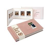 Album Photo Instantané 66 Pochettes pour Instax Mini avec Espace d'Écriture