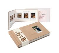 Album Photo Instantané 66 Pochettes pour Instax Mini avec Espace d'Écriture