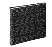 Album Photo "Ivy", Pour 160 Photos 10 X 15 Cm, Pages Blanches, Noir