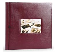 Album photo Jumbo Edition rouge 30x30 cm 100 pages blanches
