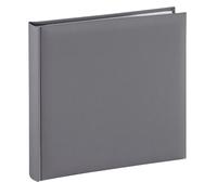 Album Photo Jumbo "Fine Art", 30 X 30 Cm, 80 Pages Blanches, Gris