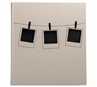 Album photo livre 60 pages noires Instants - Beige