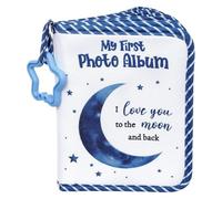 Album photo mignon - Rangement photo doux, Keepsake Album with Fabric, Kids Memory Feature, Organizer Essential, Family Albums for Parents Collectors Birthday Holiday Collection Home Living Room