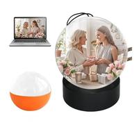 Album photo numérique 3D à ultrasons en forme de boule de cristal, affichage vidéo numérique 2026, boules de lampe vidéo avec écran électronique, pour couples, animaux domestiques, souvenirs, fête des
