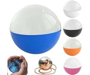 Album photo numérique à ultrasons 3D, boule de cristal personnalisable, cadeau personnalisable avec écran électronique, idéal pour Noël ou anniversaire