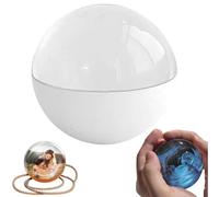 Album photo numérique à ultrasons 3D en forme de boule de cristal - Cadeau avec écran électronique - Idéal pour les couples, les animaux de compagnie, les souvenirs