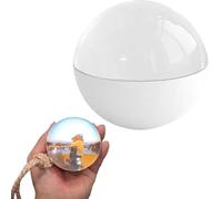 Album photo numérique en cristal à ultrasons 3D - Sphère d'affichage personnalisable avec écran électronique (6,9 cm) - Idée cadeau unique