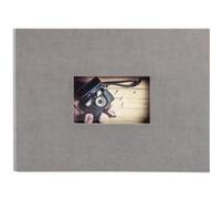 Panodia Album photo Traditionnel Studio 60 pages 120 photos 10 x 15 cm Gris