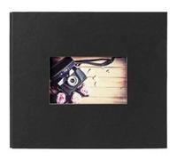 Panodia Album photo Traditionnel Studio 60 pages (120 photos) 10 x 15 cm Noir