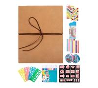 Album Photo Pliable Extensible,Fournitures D'écriture Pliables Avec 12 Marqueurs De Couleur | Livre Photo Scrapbook - Pour Mariage École Nouvel An Petit Ami Voyage Aventure Anniversaire Mariée Couples