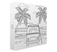 Ceanothe Album Photo Pochette Plage à colorier 200 Photos 10x15 cm Illustration Couverture à colorier Pochettes Personnalisable Fabriqué en France