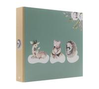 Album Photo pochettes Comptines 200 photos 10x15 cm Taupe Avec Espaces et 100 Pages pour Légender vos Souvenirs - Compatible 11,5x15 cm - Fabriqué en France