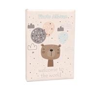 Album photo pour bébé - 50 pages avec 300 photos - Album photo à pochettes pour enfants - 33 x 22,5 cm - Livre photo à personnaliser soi-même - Album photo pour famille - Anniversaire de mariage