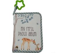 Album photo pour bébé sur le thème du lapin cerf pour enregistrer les étapes de croissance du nouveau-né, design coréen pour l'organisation de photos de première année