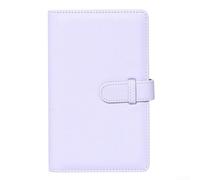 Album photo pour Fujifilm pour Instax pour MINI 13, 108 pochettes de 7,6 cm, couverture transparente en cuir synthétique pour pages, organiseur de rangement anti-poussière pour voyage à la maison