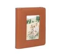 Album photo pour photos de 10 x 15 cm avec 160 pochettes - Pour photos de famille, mariage, anniversaire, vacances, Noël, Nouvel An (marron)