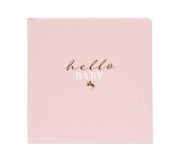 Album photo rose pour bébé Hello Baby - 30 x 31 cm de Goldbuch