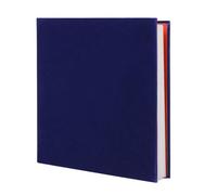 Album Photo Scrapbook, Couverture En Velours, Pages Épaisses Avec Film De Protection, Sauvegarde Permanente Des Images, Meilleur Choix De Cadeau Bleu