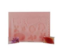 Album Photo Scrapbooking - EXACOMPTA - A4 - Rose - 20 Feuilles Végétales - Coffret Complet
