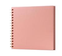 Album photo souvenir à couverture rigide en papier kraft for mariage Pour organiseur(Pink)