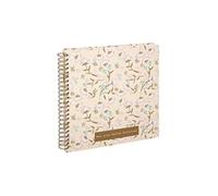 Album photo spirale Romance beige 240 photos 33x31cm