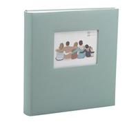 album photo square vert 500 pochettes 11x15 avec memo