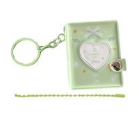 Album photo, support en PVC imperméable et portable, album photo de poche, porte-clés pour rangement - pour sac de voyage quotidien, sac à main, scrapbooking, exposition mémoire pour les adolescents