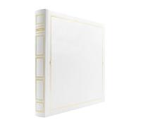Ceanothe Album Photo Traditionnel Cordoue Blanc 400 Photos 10x15 cm Rouge foncé, Compatible 11,5x15 cm 100 Pages Taille : 29,6x30 cm - Fabriqué en France