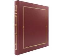 Ceanothe Album Photo Traditionnel Cordoue Bordeaux 600 Photos 10x15 cm Rouge foncé, Compatible 11,5x15 cm 100 Pages Taille : 33,5x36 cm - Fabriqué en France