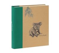 Album Photo Traditionnel Greenearth koala 600 Photos 10x15 cm Rouge, Compatible 11,5x15 cm 100 pages Taille : 34.2x37.4 cm - Fabriqué en France
