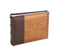 Album Photo Traditionnel Inspiré de la Nature pour Photos Format 10x15 - Petit Album Relié Robuste & Durable pour 100 Photos avec des Espaces Supplémentaires pour des Notes Personnalisées