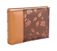 Album Photo Traditionnel Inspiré de la Nature pour Photos Format 10x15 - Petit Album Relié Robuste & Durable pour 100 Photos avec des Espaces Supplémentaires pour des Notes Personnalisées