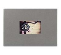 Album Photo Traditionnel Studio gris 60 pages 180 Photos 10x15 CEANOTHE Noir 60 pages - Fabriqué en France Gris G