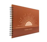 Album Photo Traditionnel terra nova 180 Photos 10x15 cm Orange, Compatible 11,5x15 cm 60 pages Taille : 34,2x23,2 cm - Fabriqué en France