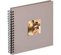 Album photo walther design, papier texturé, gris, 26 x 25 x 3 cm Gris G