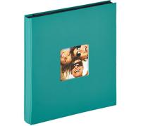 walther design Album Photo Vert pétrole 400 Photos 10x15 cm Album à Enfiler avec découpe de Couverture, Fun EA-110-K