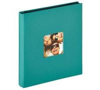 walther design Album Photo Vert pétrole 400 Photos 10x15 cm Album à Enfiler avec découpe de Couverture, Fun EA-110-K