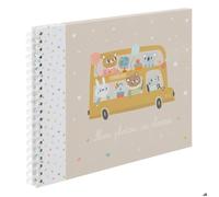 Atmosphera – Album photo de classe "School Bus" 12 photos 32 cm Beige
