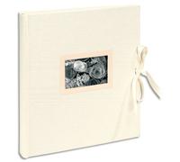 Album photos livre 60 pages blanches Kingsbridge - 29x32 cm - Ivoire
