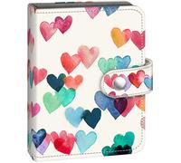 Album Photos Mini Pour Films 2X3 Pouces - Album Portefeuille Avec 52 Photos Pour Fujifilm Instax Mini Appareil Instantané/Polaroid Hi-Print Photos, Kpop Photocard Binder, Coeurs Pl[GOP6255967]